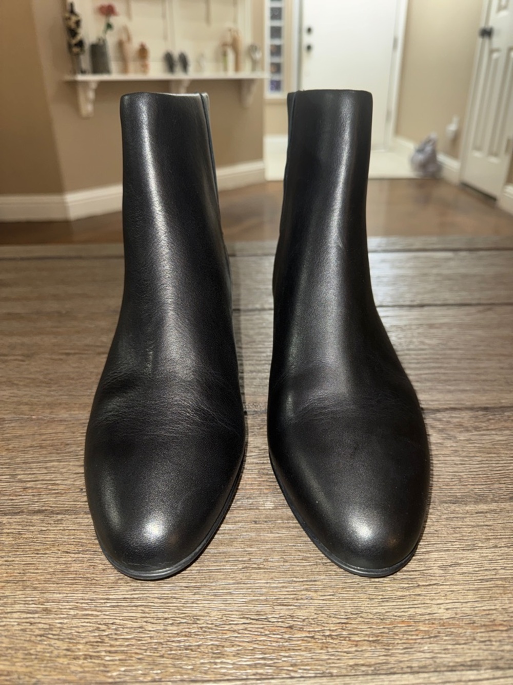ABEO Plaza Back Zip Boot Black Leather - Picture 3 of 9